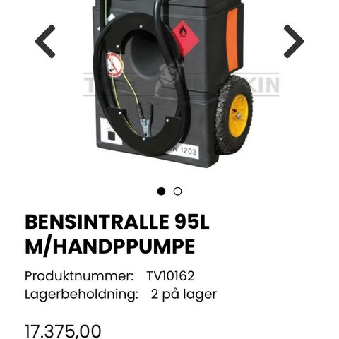 NY PRIS! Bensinkanne 55 liter