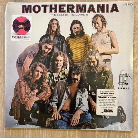 Frank Zappa - «Mothermania» ltd rosa/lilla splatter Newbury Records