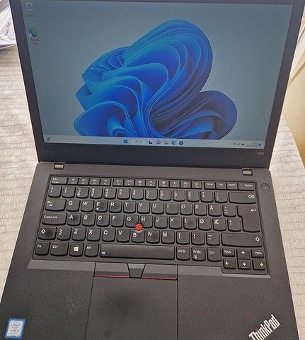 Kraftig Lenovo ThinkPad T480 14" FHD IPS, Core i5, 16 GB Ram, 256 NVMe