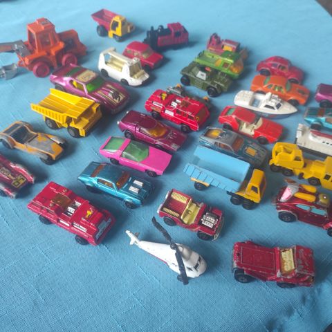 Matchbox ++ (mine egne lekebiler) fra 70-tallet selges samlet!