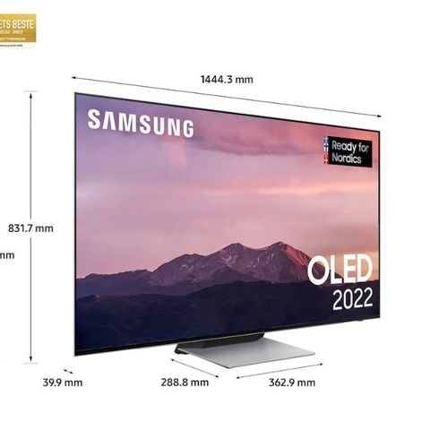 Samsung 65 S95B 4K OLED TV - Best i test