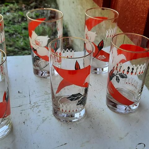 Retro Sommer Glass 60 Tallet