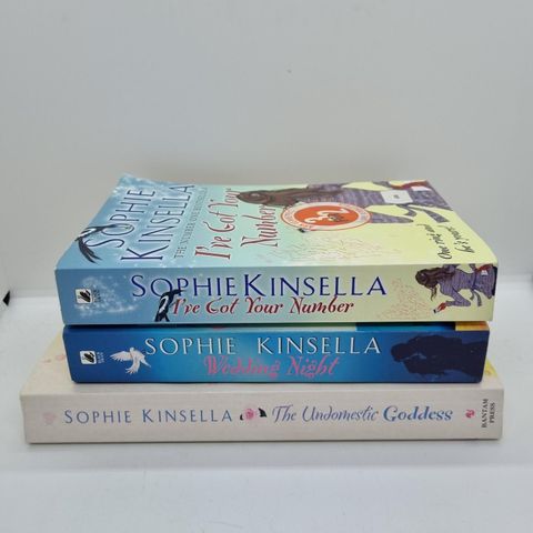 3 stk Sophie Kinsella engelske pocket bøker