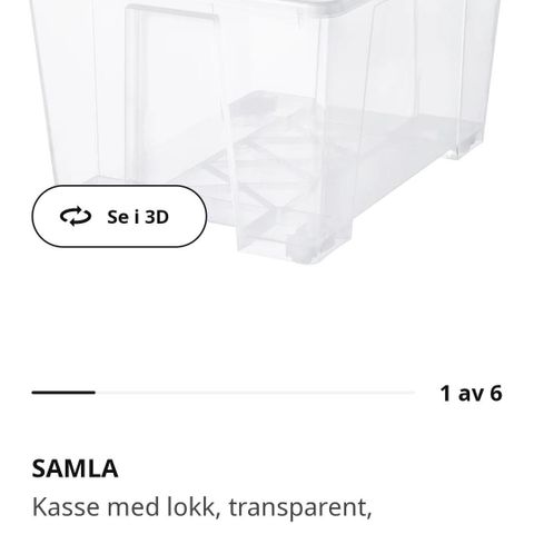 Samla IKEA plastkasse