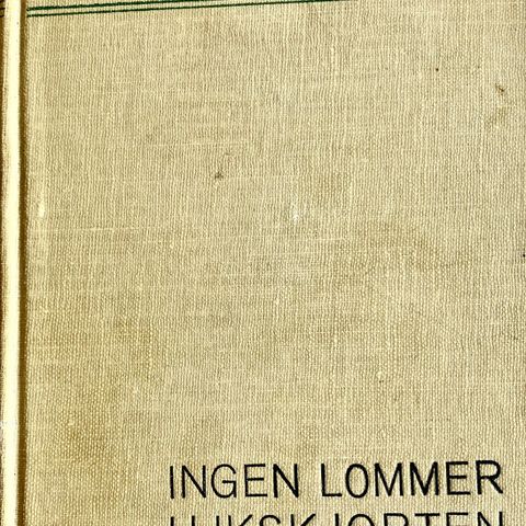 Horace Mc Coy: "Ingen lommer i likskjorten"