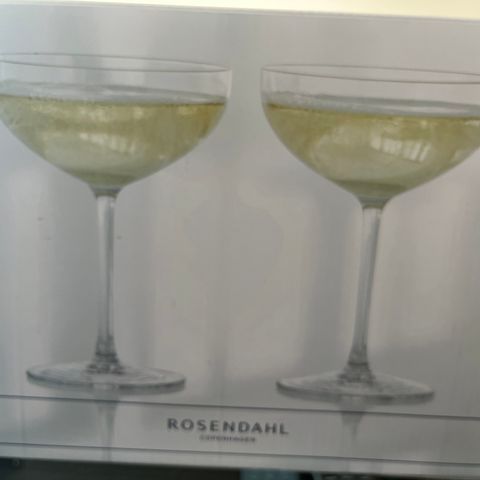 Rosendahl Champagne Coupe  nye