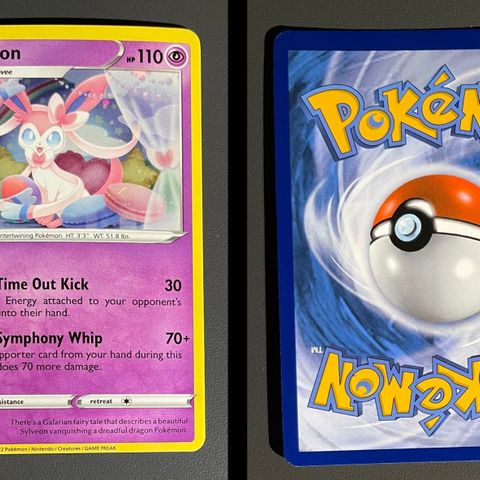 Pokemon-kort Sylveon #SWSH211 promo fra Sword & Shield Promos