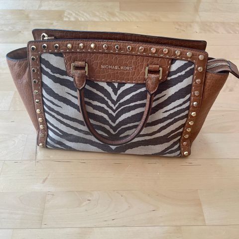 Michael Kors Selma Tote Special Edition med vakker patina