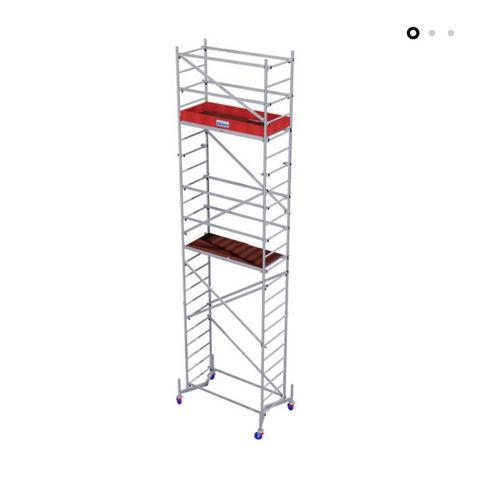 Stillas • UTLEIE • 7 meters arbeidshøyde • kan leveres • ledig