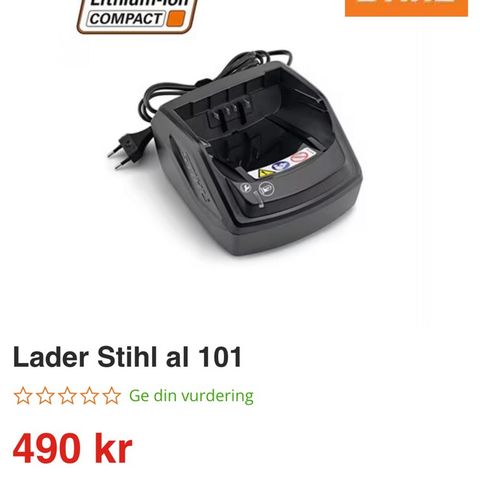 Lader Stihl al 101