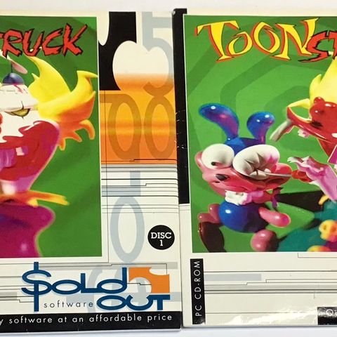 Toon Struck spill disc 1 & disc 2 🔥selges sammen!