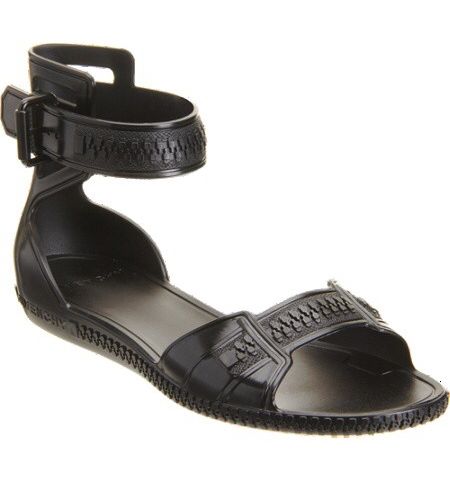 Givenchy gladiator sandals rubber str 38