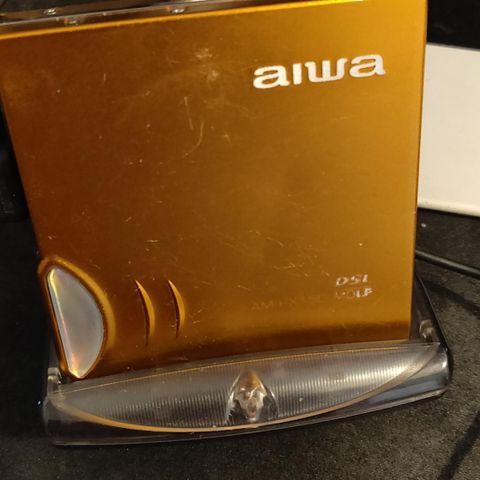 Aiwa MiniDisc spiller (AM-HX150) m/ docking