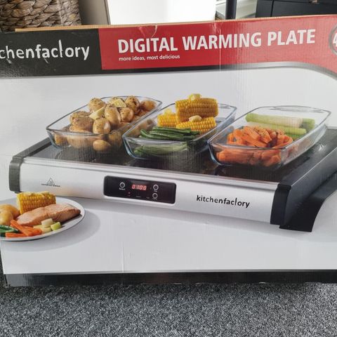 Byttes gjerne  i  2 kasser Pepsi Max. Kitchenfactory Digital varmeplate