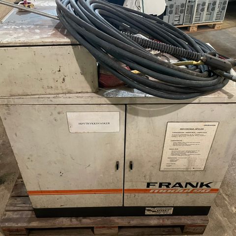 Frank Modul 90 proff varmtvannsteamer / høyttrykkspyler