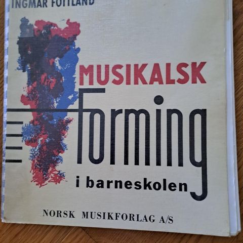 Musikals forming,  Fotland 1970