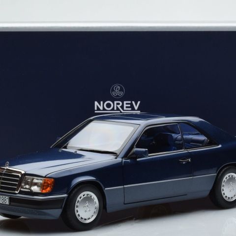 Mercedes 300 CE-24 Coupe W124 1990 modell Limited Edition Norev 1:18