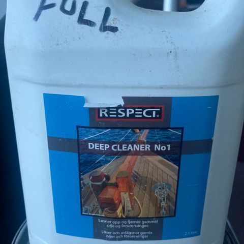 Teak cleaner Respect 1 og 2