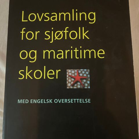 Lovsamling for sjøfolk og maritime skoler