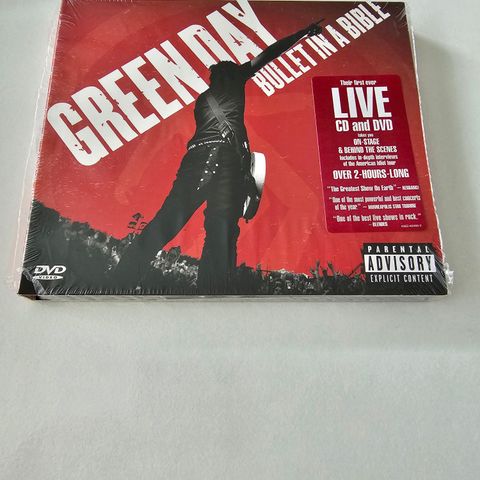 Green Day - Bullet In A Bible  Live  (CD And DVD, 2005)