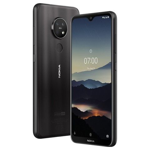 som ny NOKIA 7.2 CHARCOAL 64 GB / Dual Sim / Zeiss kamera