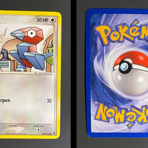 Pokemon-kort Porygon #80/113 common fra serien Ex Delta Species