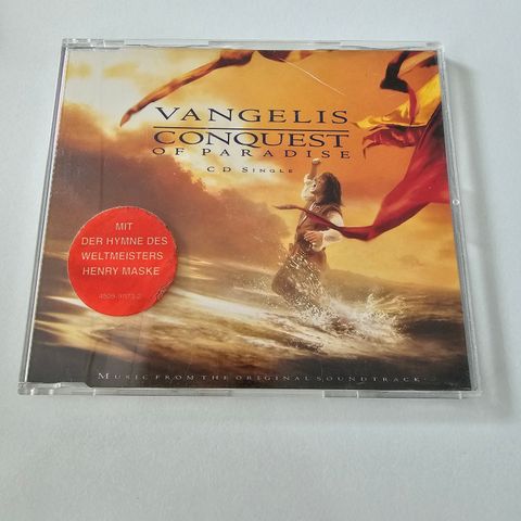 Vangelis - Conquest Of Paradise  (CD Maxi Single,  1992)