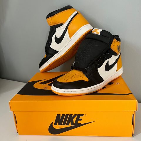 Air Jordan 1 High Taxi/Yellow toe