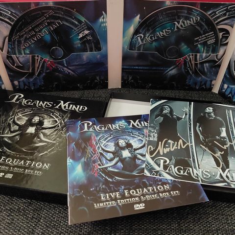 Pagan's Mind - Live Equation Box DVD / CD