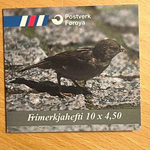 FÆRØYENE - Standfugle (1999) - Postfriskt frimerkehefte (A17)