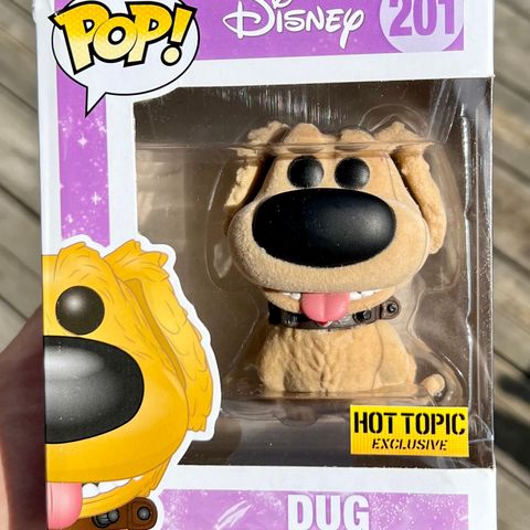 Funko Pop! Dug (Flocked) | Disney (201) Excl. to Hot Topic
