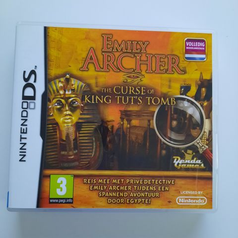 Nintendo DS Emily Archer-The curse og King Tut´s tomb