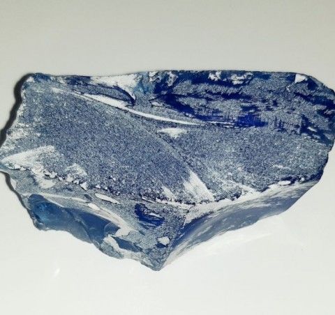 Obsidian blå ekte Rå 101 gram stein.kan sendes