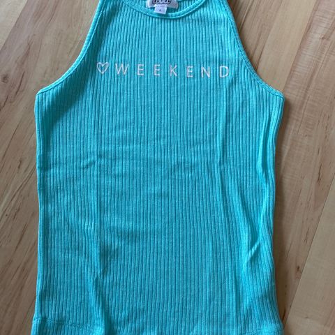 Fin singlet / topp str 10-12 år