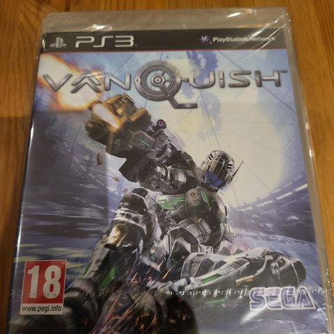 Vanquish PS3 forseglet