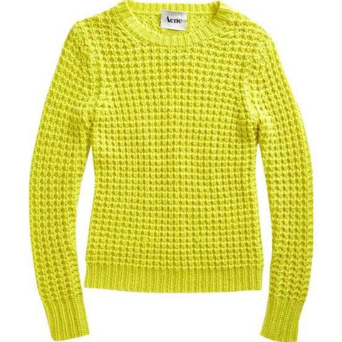 ACNE Lina Pineapple Sweater | Size S (S/M)
