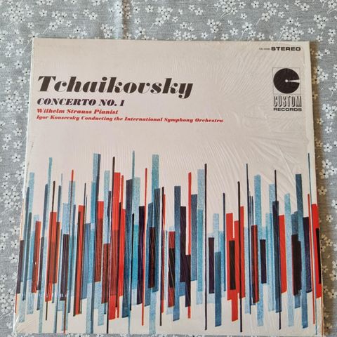 Tchaikovsky concerto no. 2 - Vilhelm Strauss (LP)