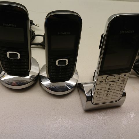 Telefoner, trådløse med basestasjoner - GI BUD