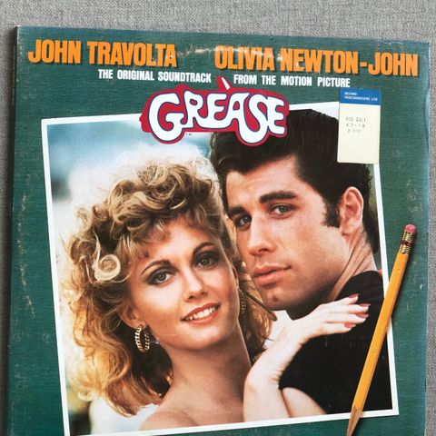 Various – Grease (The Original Soundtrack From The Motion Picture) LP