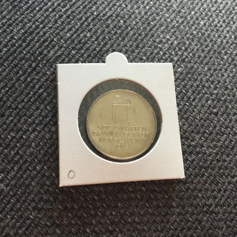 5 Kroner «Sølvskatten» 1991 Kv 0