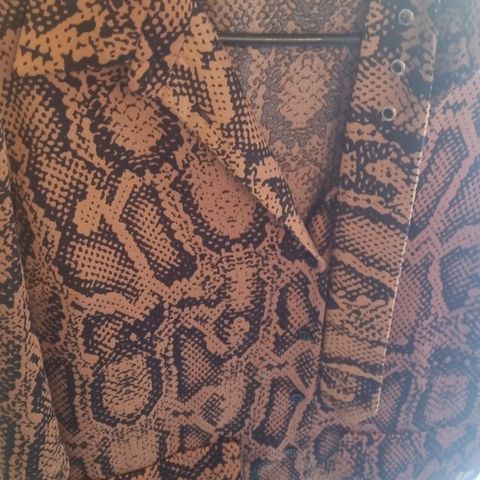 Zara kjole cheetah mønster