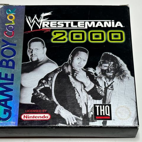 WWF Wrestlemania 2000 CIB GBC