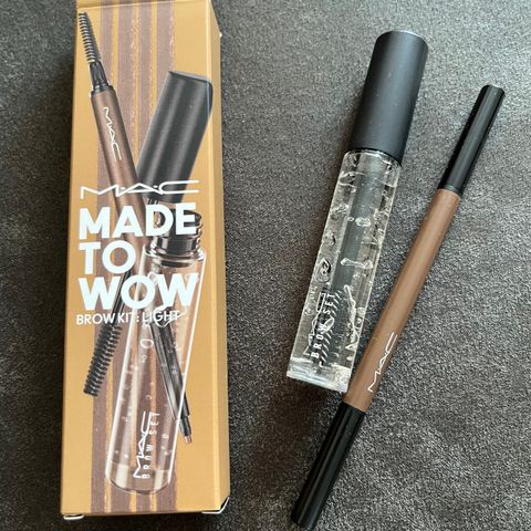 MAC Brow kit, nytt, øyenbrynspenn og browgel