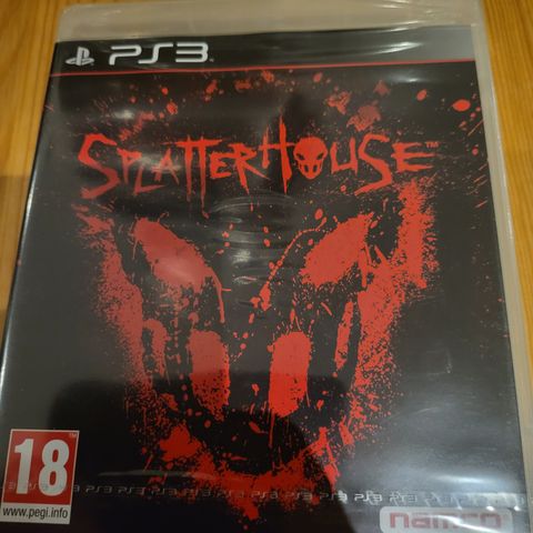 SPLATTERHOUSE forseglet PS3 sjeldent