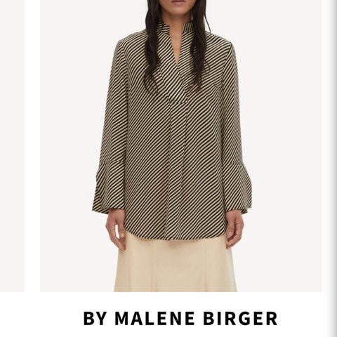 NY Silke bluse by Marlene Birger