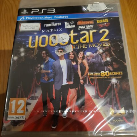 Yoostar 2 forseglet PS3