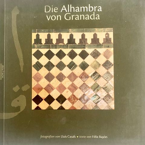 "Die Alhambra von Granada". Tysk