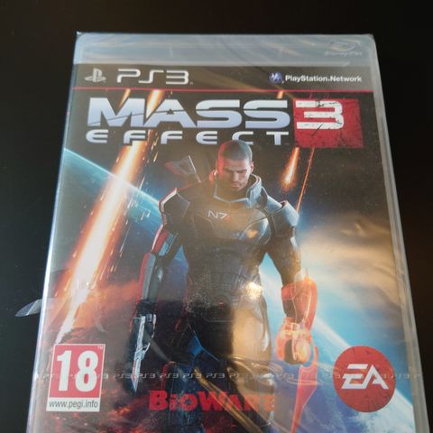 Mass Effect 3, PS3 *NY FORSEGLET*