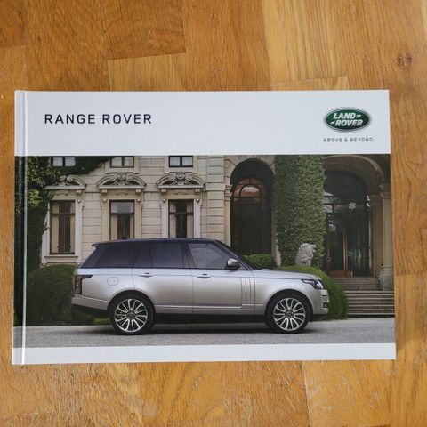 Brosjyre Range Rover 2016
