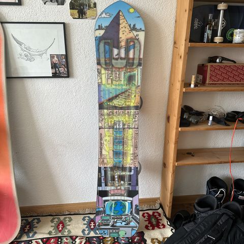 Snowboard til dame/herre 149 cm DWD